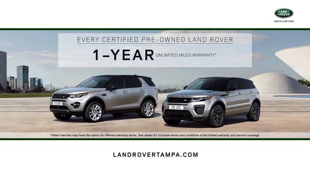 It's Memorial Day All Month Long at Land Rover Tampa! смотреть онлайн