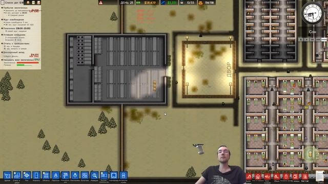 ▶️ Prison Architect | Увеличил вместимость тюрьмы в 2 раза | Прохождение Ep.3 смотреть онлайн