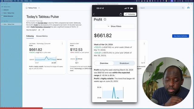 Tableau Pulse Digests | New in Tableau 2024.1 смотреть онлайн