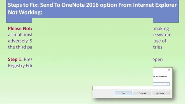 Fix “Send to OneNote” 2016, 15 or 14 not working in Internet Explorer смотреть онлайн