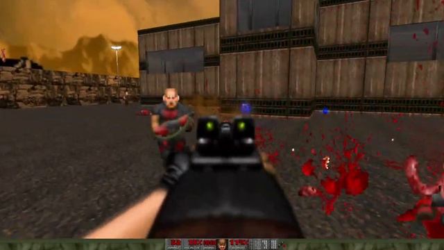 BRUTAL DOOM (Tactical mode Gameplay) смотреть онлайн