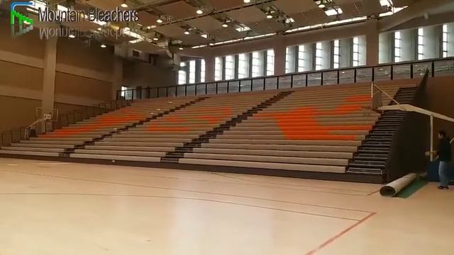 Retractable Stadium Seating Retractable seating a school in China смотреть онлайн