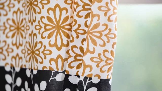 A Closer Look at Lush Decor Bohemian Stripe Window Curtains смотреть онлайн