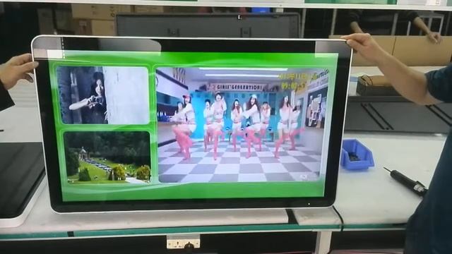 multi windows video LCD digital signage смотреть онлайн