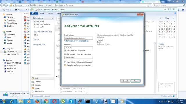 How to create Windows Live Mail . смотреть онлайн
