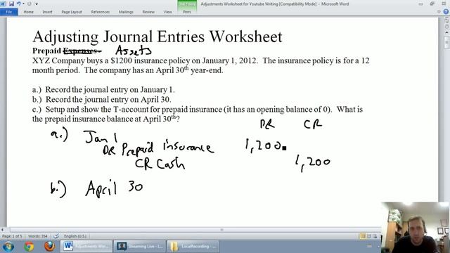 Accounting - Unit 3 - Part 1: Prepaid Expenses смотреть онлайн