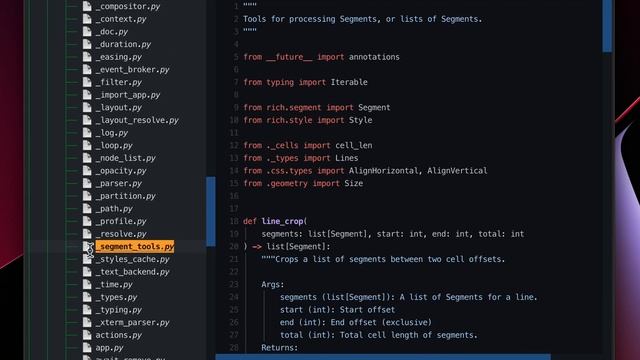 DirectoryTree example in Textual 0.6.0 смотреть онлайн
