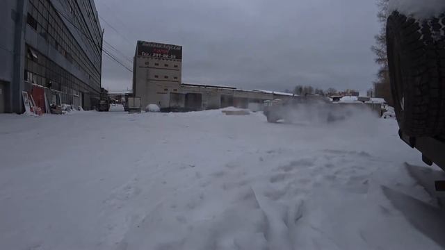 Газ 2410 #дрифт #зима