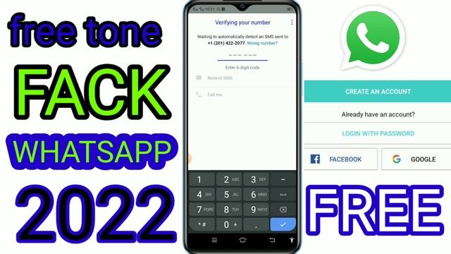 How to USA fake WhatsApp number free tone app free number USA смотреть онлайн