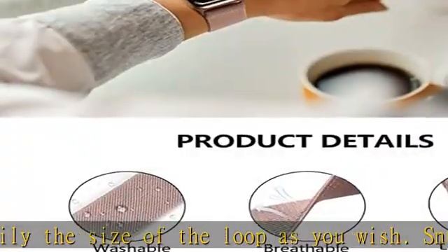 Stretchy Nylon Solo Loop Bands Compatible with Apple Watch 38mm 40mm 41mm, Adjustable Braided Sport смотреть онлайн