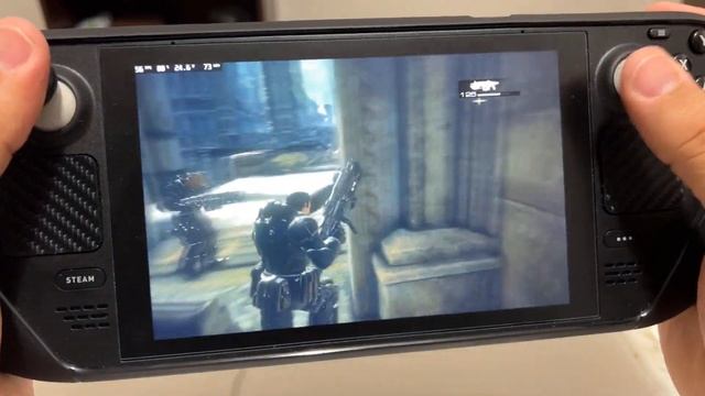 STEAM DECK RODANDO GEARS OF WAR ULTIMATE EDITION GAME PASS PC смотреть онлайн