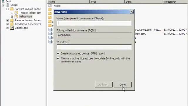 How to configure dns server in 2008 server(GAURAV SINGH) смотреть онлайн