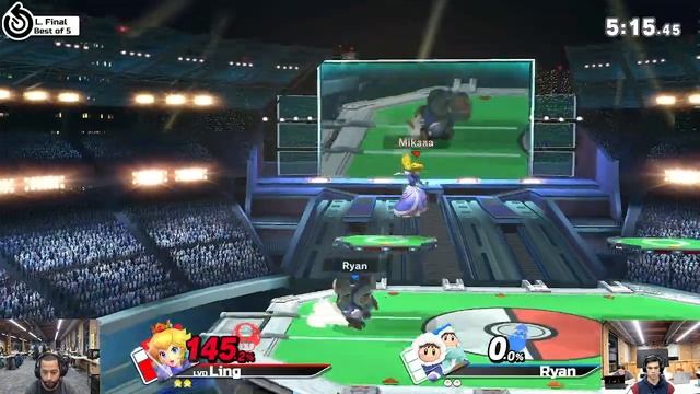 Ling (Peach) vs. Ryan (Ice Climbers) - REBOOT #18 - Losers Finals смотреть онлайн