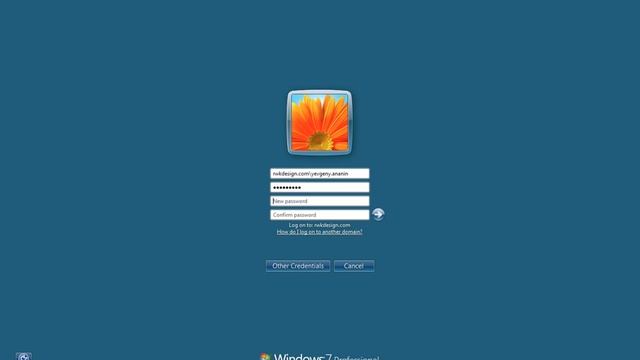 Change Password in Microsoft Windows 7 смотреть онлайн