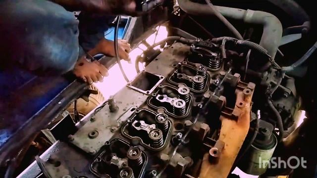 (TATA Cummins) engine.water& oil missing testing. смотреть онлайн