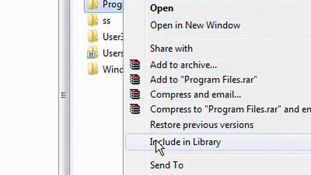How to create a new folder in your library in Windows 7 смотреть онлайн