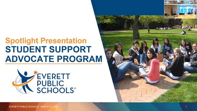 Everett Public Schools Regular Board Meeting 2022.03.22 смотреть онлайн