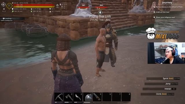 (Conan Exiles) #1 - Màn tỉ thí võ công giữa Tộc trưởng Độ Mixi và Nhím bé tí смотреть онлайн