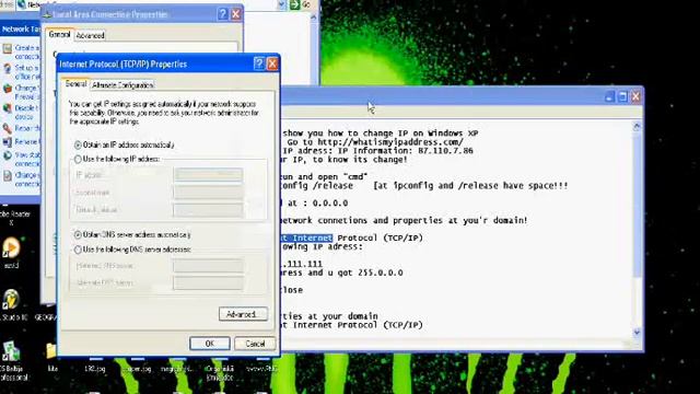 How to Change IP adress on WindowsXP[watch in HD+480p] смотреть онлайн