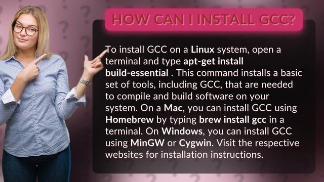 How can I install GCC? смотреть онлайн
