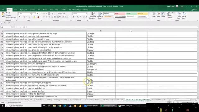 Microsoft Intune Training in Telugu Intune security baselines settings for Windows 10/11 MDM смотреть онлайн