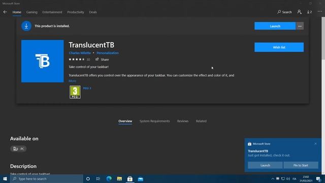 How to make windows 10's taskbar like Aero смотреть онлайн