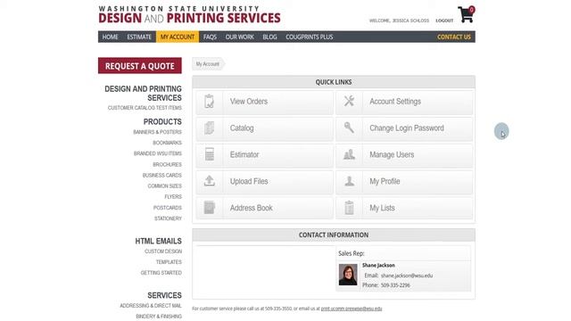 Changing your password - WSU Design and Printing Services смотреть онлайн