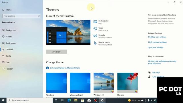 How To Fix Windows 10 This Pc Icon Not Showing In Sinhala |Windows 10 Themes Settings смотреть онлайн