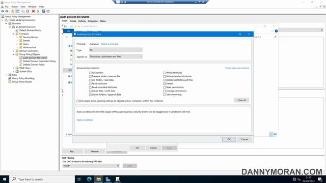 How to enable File Share Auditing on Windows Server смотреть онлайн