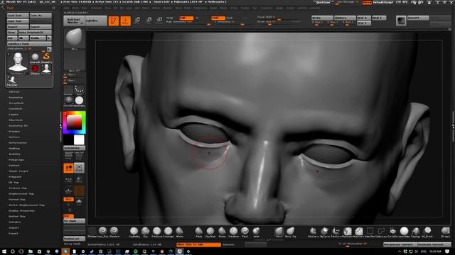 Refining the head sculpt Stream смотреть онлайн