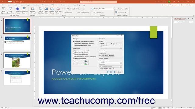 Learn How to Use the Set Up Show Options in Microsoft PowerPoint 2019 & 365: A Training Tutorial смотреть онлайн