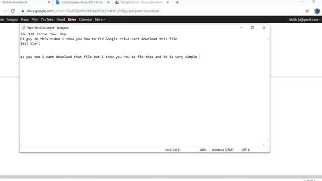how to fix Google Drive can't scan this file смотреть онлайн