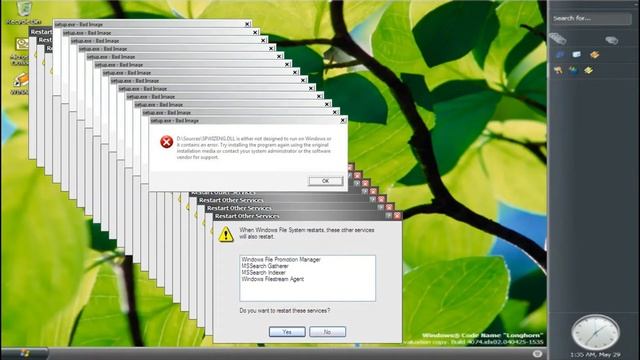 Windows Longhorn Crazy Error смотреть онлайн