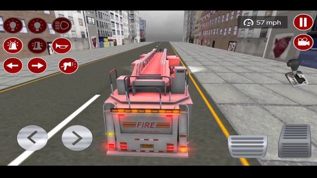 Indonesia real fire truck driving simulator mod apk Android latest game смотреть онлайн