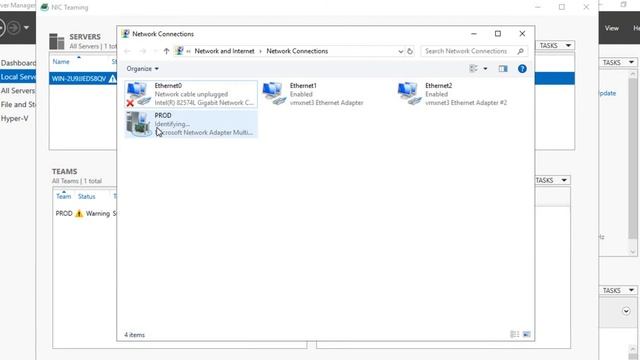 Configuring NIC Teaming for Hyper-V смотреть онлайн