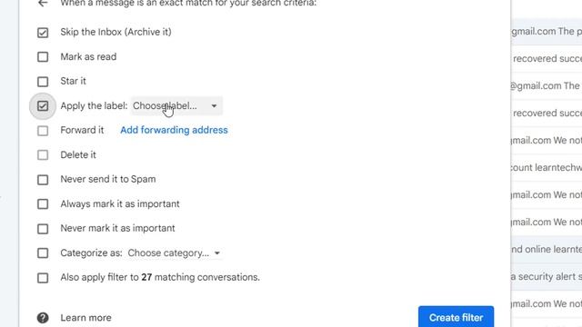 How to Automatically Move Emails to Specific Folder in Gmail | Organize Emails смотреть онлайн