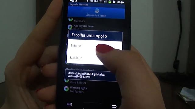 App Loja de Músicas Android смотреть онлайн