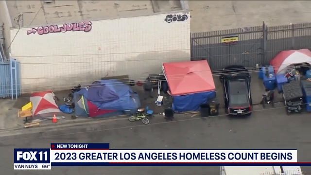 Homeless count now underway in Los Angeles County смотреть онлайн