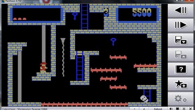 Montezuma's Revenge - ColecoVision - emulador Pantheon 4.750 - testeado en Windows 7 x64 смотреть онлайн
