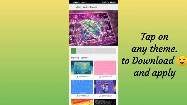 How to change keyboard theme in mi phone | mi keyboard theme change | keyboard theme kese change kr смотреть онлайн