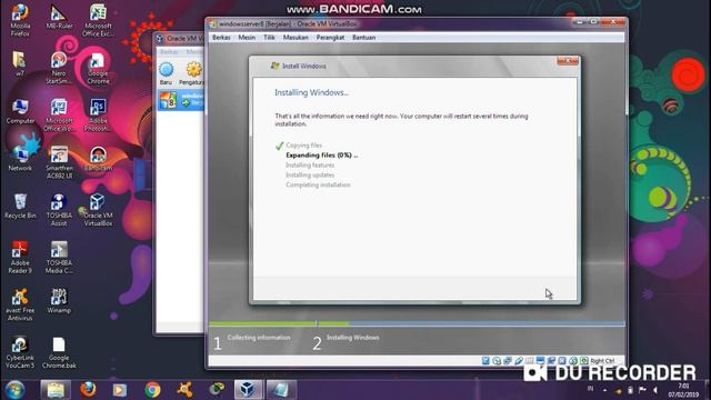 Cara Instal Windows Server 2008 di Virtual Box смотреть онлайн