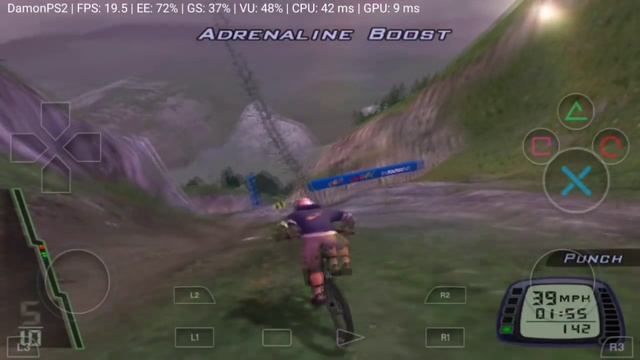 Damon PS2 emulator Android - Downhill dominate смотреть онлайн