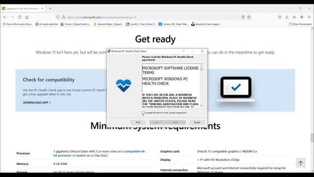 Windows 11 pc system compatibility check in one minutes | Windows 11 pc system requirement смотреть онлайн