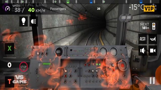 This Train is on Fire🔥| Subway Simulator 3D Android Gameplay смотреть онлайн