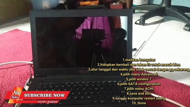 CARA MEMPERBAIKI LAPTOP BLUE SCREEN ATAU GAGAL BOOTING смотреть онлайн