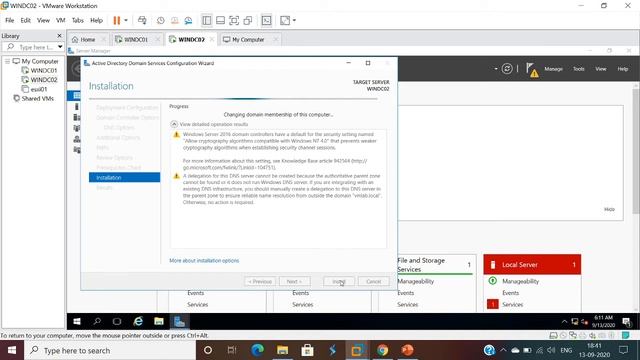 Lab - 07 || How To Install Additional Domain Controller In Windows Server 2016