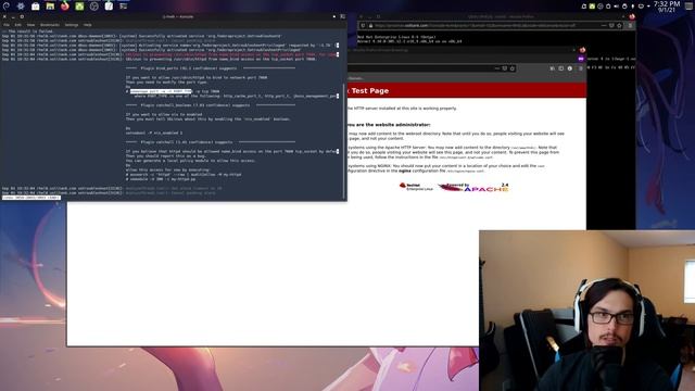 Sys Admin Ep 3 - Setting up a Webserver in RHEL 8 with Apache, NginX and Let's Encrypt смотреть онлайн