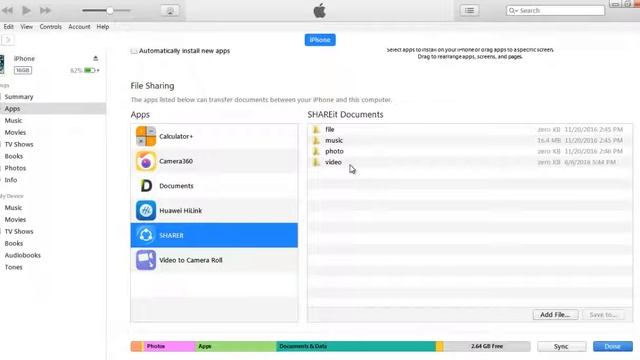 How to Transfer Music from SHAREit App to iPhone Music Library смотреть онлайн