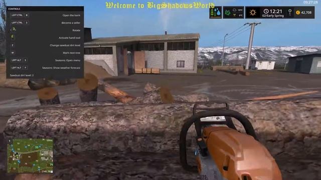 Farming Simulator 2017 - Strappenbach Map day 02 ep:002 - BigShadowsWorld смотреть онлайн
