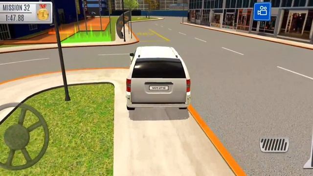 New Family Van Car Simulator - Multi Level 7 Car Parking Sim - Android Gameplay смотреть онлайн